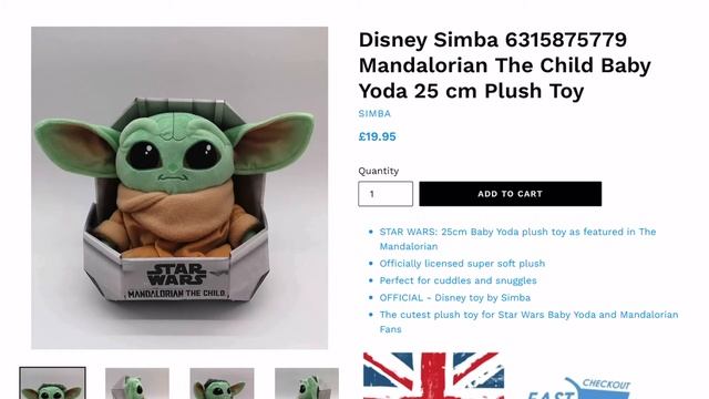 Different Baby Yoda (Grogu) Merchandise from other countries!| Roto Head, Simba Plush, and more! смотреть онлайн