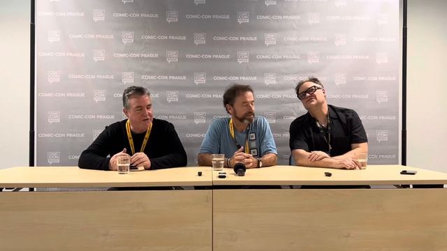 Paul McGillion, David Nykl & David Hewlett Comic-Con 2024 Prague #stargateatlantis