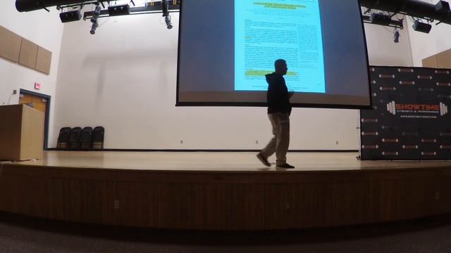 Dr. Eric Serrano at Showtime Strength Sports Performance Seminar 2018 смотреть онлайн