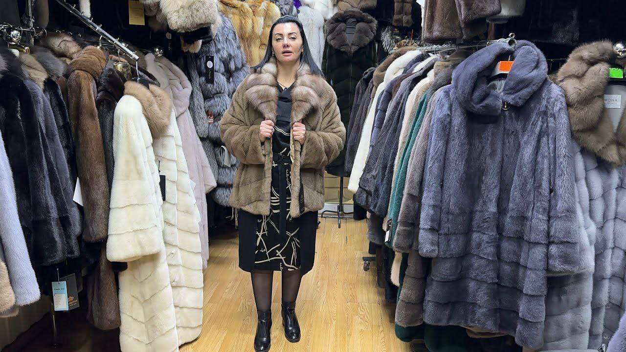 «Мир меха у Наиры» Красивые шубы из норки. Песца. Лисы смотреть онлайн
