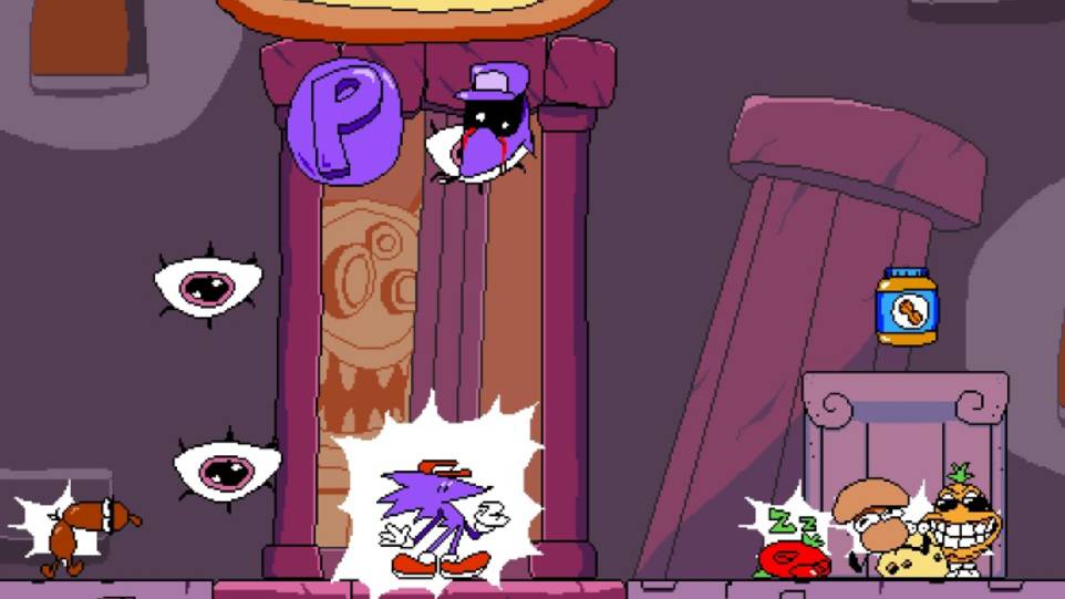 40 смертей=1 уровень-[pizza Tower Lap 4 MODS And Sonic The Hedgehog]