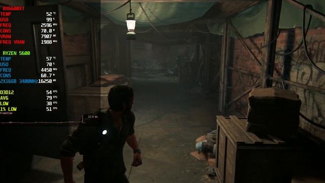 The Last of Us Part 1 PC RX 6600XT + RYZEN 5 5600 смотреть онлайн