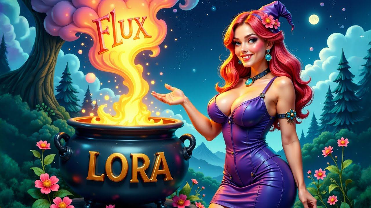 Stable Diffusion: Как натренировать (обучить) LORA на модели FLUX смотреть онлайн