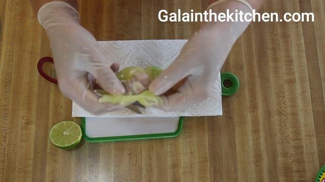 Как сделать солнце из лайма украшение для коктейля маргарита. Очень оригинально! смотреть онлайн