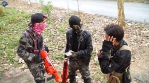 LTT Game Nerf War : Winter Warriors SEAL X Nerf Guns Fight Gang Rocket Temple Guard