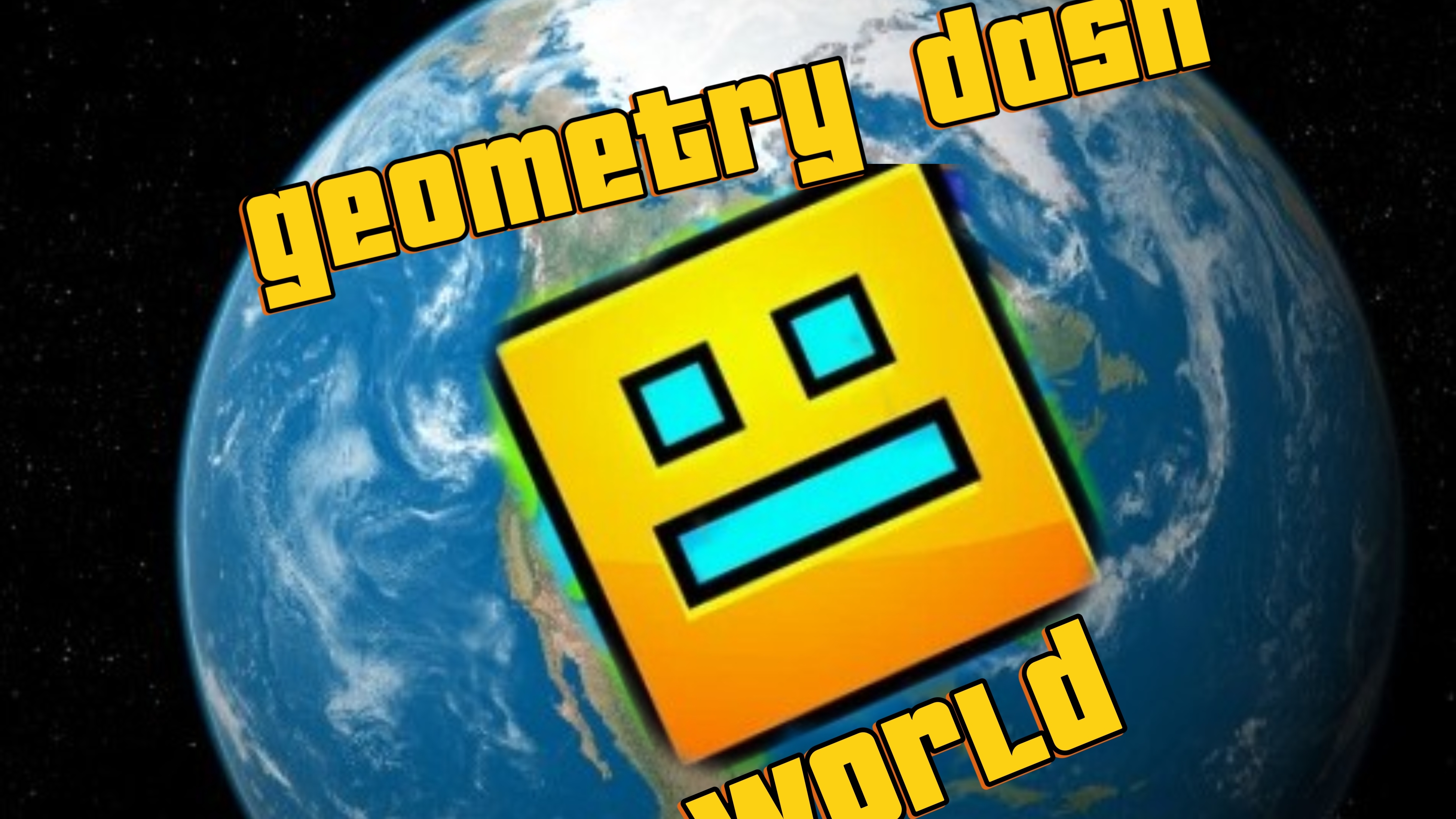 играем в geometry dash world + секретный скин