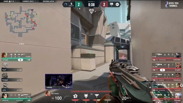 ZmjjKK 4k in EDG vs TL | VCT MASTERS TOKYO PLAYOFFS смотреть онлайн