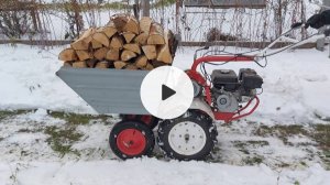 Самодельная мототачка к мотоблоку Фаворит