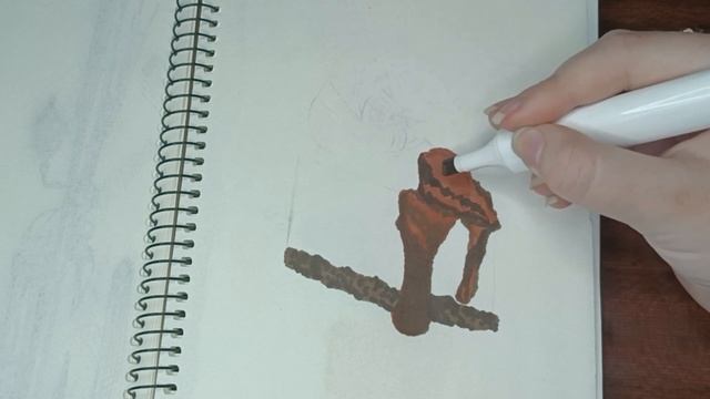 Как нарисовать чизкейк маркерами 🍰 смотреть онлайн