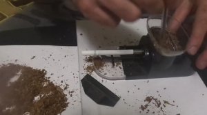 Изготовление Сигарет из Натурального Табака Своего Урожая Механической и Электрической Машинкой.