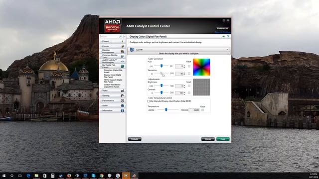 How to setup Digital Vibrance for AMD video card смотреть онлайн
