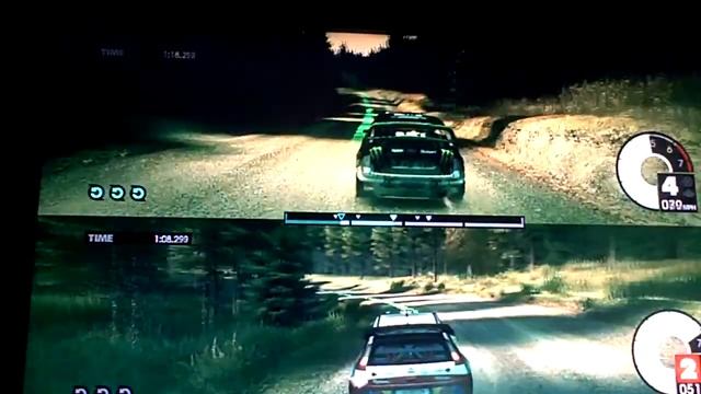 Dirt 3 - Split Screen Race смотреть онлайн