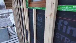 Контрутепление каркасного дома.