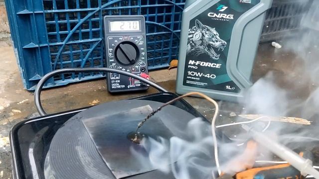 Прожарка каплей C.N.R.G. N-FORCE PRO 10W40 API SG/CD смотреть онлайн