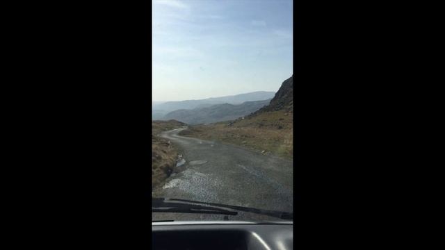Hardknott Pass - In a Toyota Hiace Campervan! смотреть онлайн