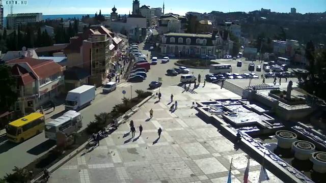 Вебкамера "Площадь Советская". Запись 08.02.2016 13:30:02 смотреть онлайн