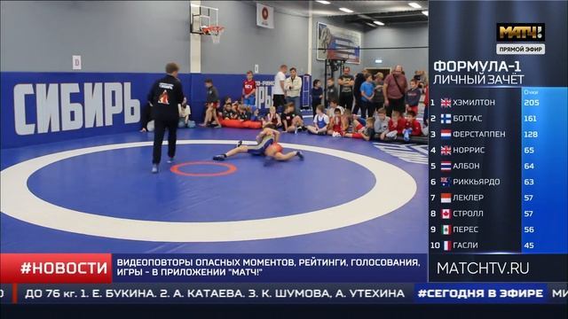 Промышленность и Спорт - турнир по борьбе в Новосибирске смотреть онлайн