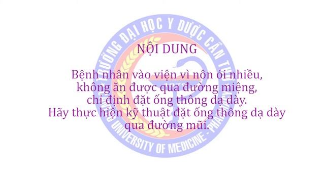 HLKN Giao tiếp + Sonde dạ dày nhóm 04 смотреть онлайн