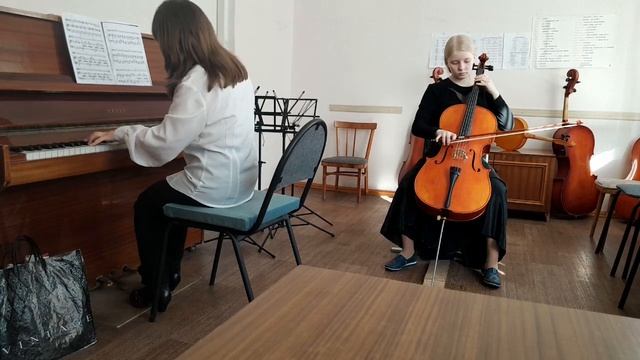 А. К. Глазунов. "Испанская серенада" (исполняет уч. 8 кл. Станиславская Светлана) смотреть онлайн