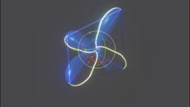Carbón Atom 3D Model Animated смотреть онлайн