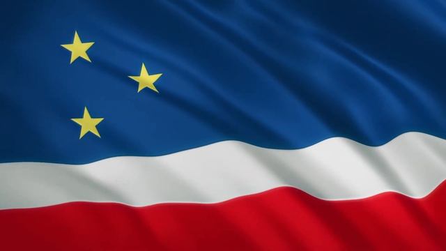 Gagauzia Waving Flag  /  Гагаузия. Развевающийся флаг