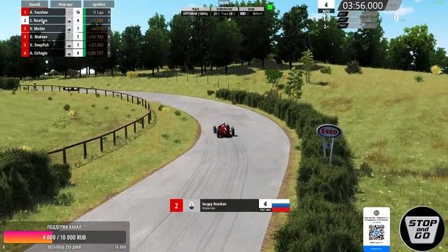 Симрейсинг - Пятый этап чемпионата URC Classic PreWarCup 2023 (Nordschleife). смотреть онлайн