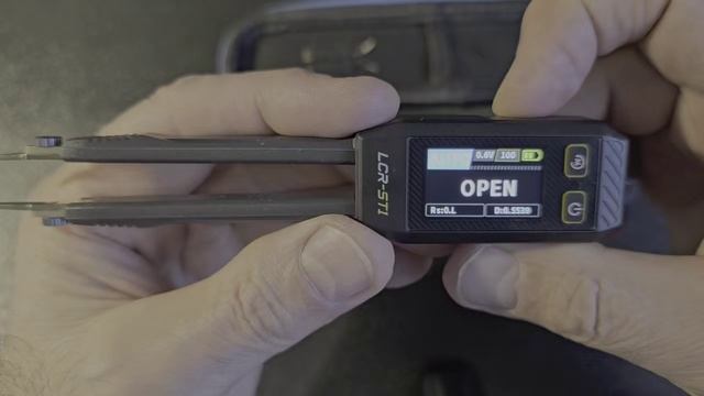 Умный пинцет Fnirsi LCR-ST1 Распаковка смотреть онлайн