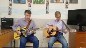 «Ожидание» - композитор Евгений Крылатов, гитарный дуэт