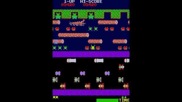 Frogger / フロッガー (Arcade, 1981, Konami)