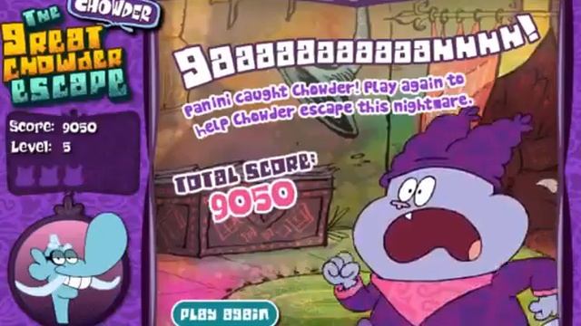 Chowder The Great Chowder Escape (Cartoon Network Games) смотреть онлайн