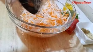 Салат из Редьки Дайкон