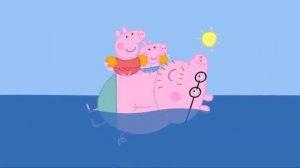 Свинка Пеппа (наоборот) - S01 E46 На пляже (Серия целиком)