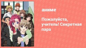 Пожалуйста, учитель! Секретная пара OVA (аниме-сериал, 2002)