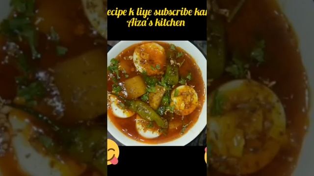 Aaloo anday ka salan/ egg,potato recipe смотреть онлайн