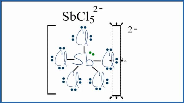 Lewis Dot Structure for SbCl5 2- (and Molecular Geometry) смотреть онлайн