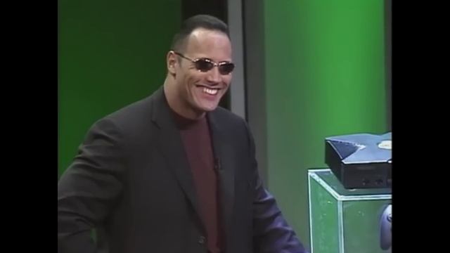 2001 - Xbox Console Reveal With The Rock And Bill Gates (1080P_HD)
