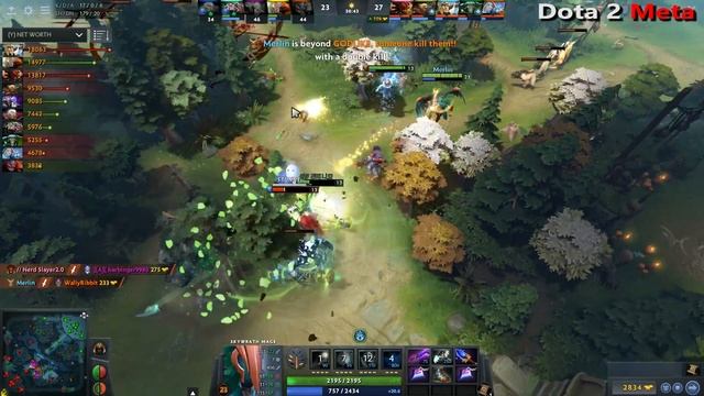 NEW IMBA HERO TO COUNTER Invoker Mid Ez! OC Scepter Skywrath Mage Imba DMG Burst by Mio 7.21 Dota 2 смотреть онлайн