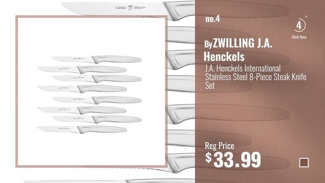 Top 10 Steak Knife Set [2018]: Bellemain Premium Steak Knife Set of 4 Stainless Steel смотреть онлайн
