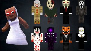 страшные скины майнкрафт