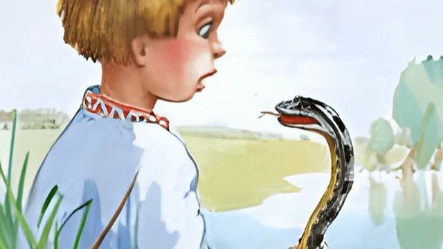 Мальчик и Змея | И. А. Крылов смотреть онлайн
