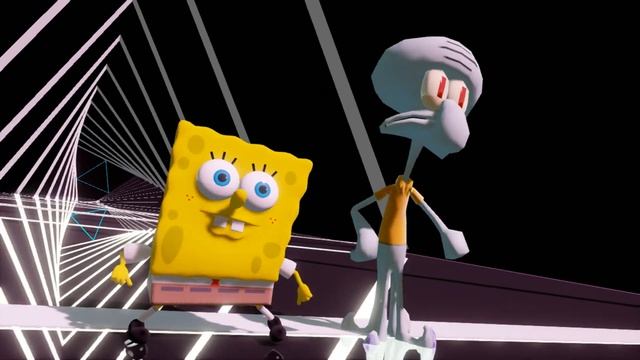 【MMD】Spongebob and Squidward dance to 「ロキ」from Mikito-P (HIMEHINA version) смотреть онлайн