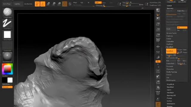 02 Anatomy study zbrush _ skull смотреть онлайн
