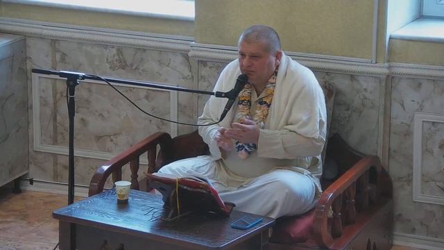 Набхи прабху - Шримад Бхагаватам 6.2.13. Днепр 23.01.2021 смотреть онлайн