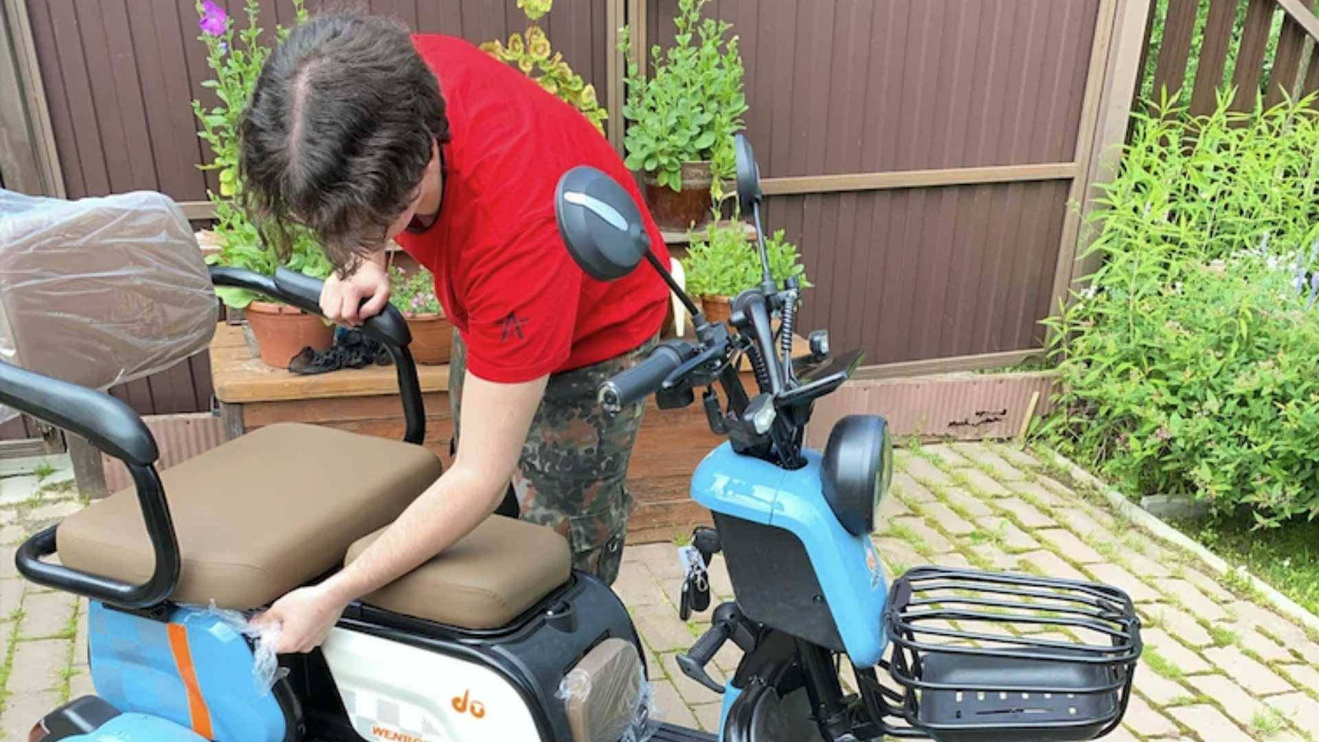 Электротрицикл Voltor Пилот - Истра МО смотреть онлайн