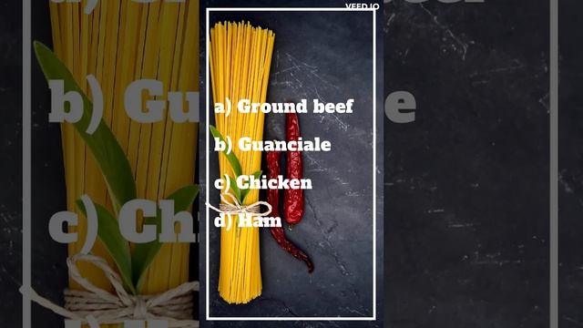 How much do you know about Carbonara? Test your knowledge смотреть онлайн