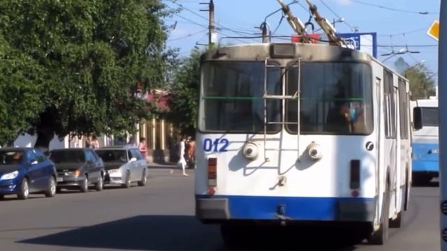 Троллейбусы города Петропавловск (эксклюзив 2012г июнь ) смотреть онлайн