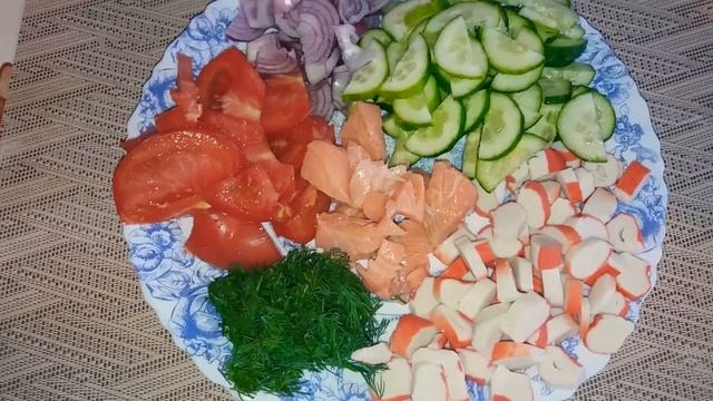 Салат за 5 минут готов😋😋😋 смотреть онлайн