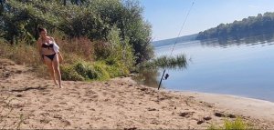 Жаркий сентябрь. Рыбалка на Оке. Закрываю купальный сезон 2024.