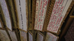 Хранение виниловых пластинок. Самодельные боксы из двухслойного плотного картона.