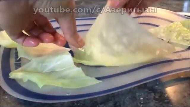 Hinduşka ətindən Kələm Dolması, голубцы из индейки